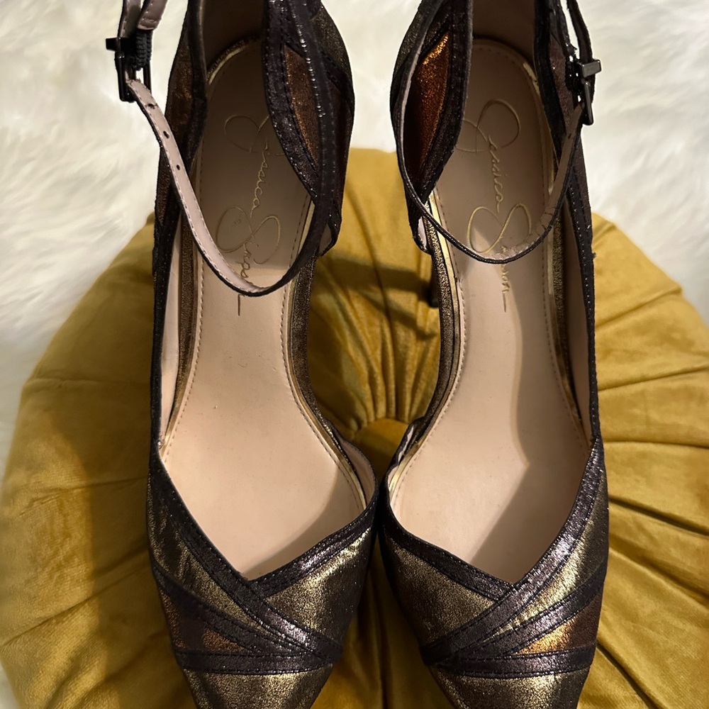 Metallic Heels